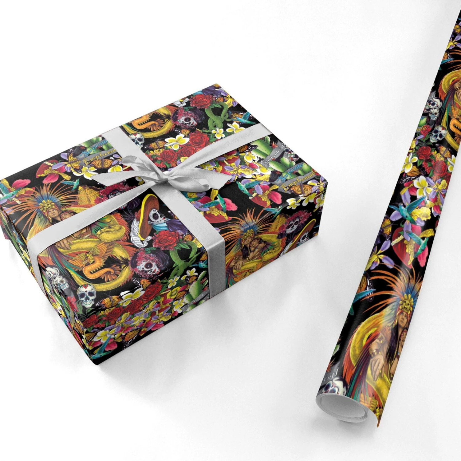Day Of The Dead Wrapping Paper - Image 3