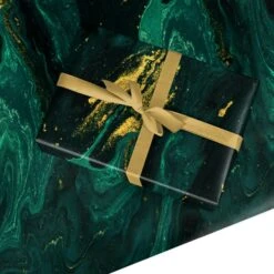 Emerald Green Wrapping Paper
