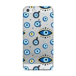 Evil Eye Protection Pattern IPhone Case -Wrap & Case Store Evil Eye Protection Pattern Apple iPhone 5 Case