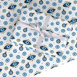 Evil Eye Protection Pattern Wrapping Paper