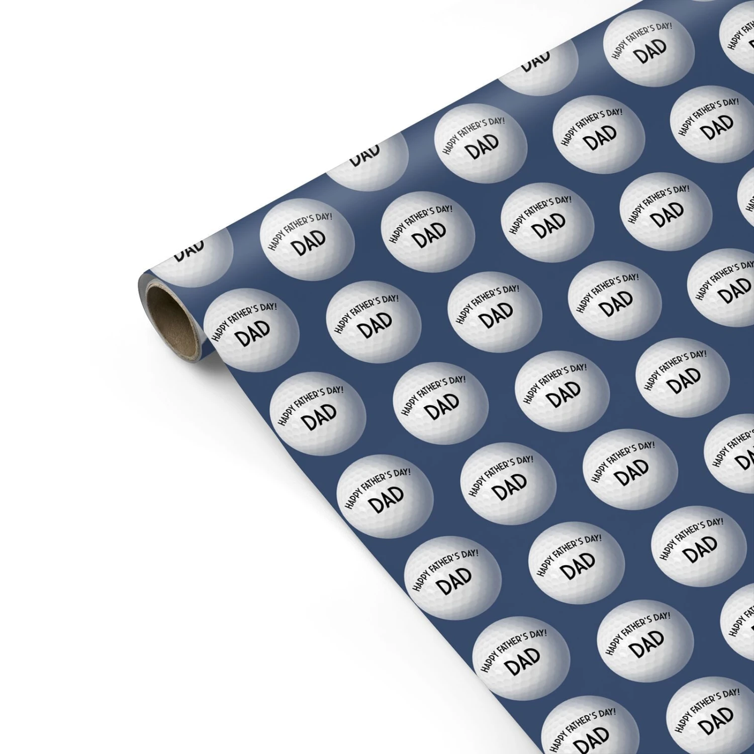 Fathers Day Golf Wrapping Paper - Image 2