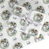 First Christmas Married Photo Wrapping Paper -Wrap & Case Store First Christmas Married Photo Custom Wrapping Paper