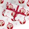 First Christmas Personalised Photo Wrapping Paper -Wrap & Case Store First Christmas Personalised Photo Custom Wrapping Paper