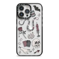 Halloween Spooky Stickers IPhone Case