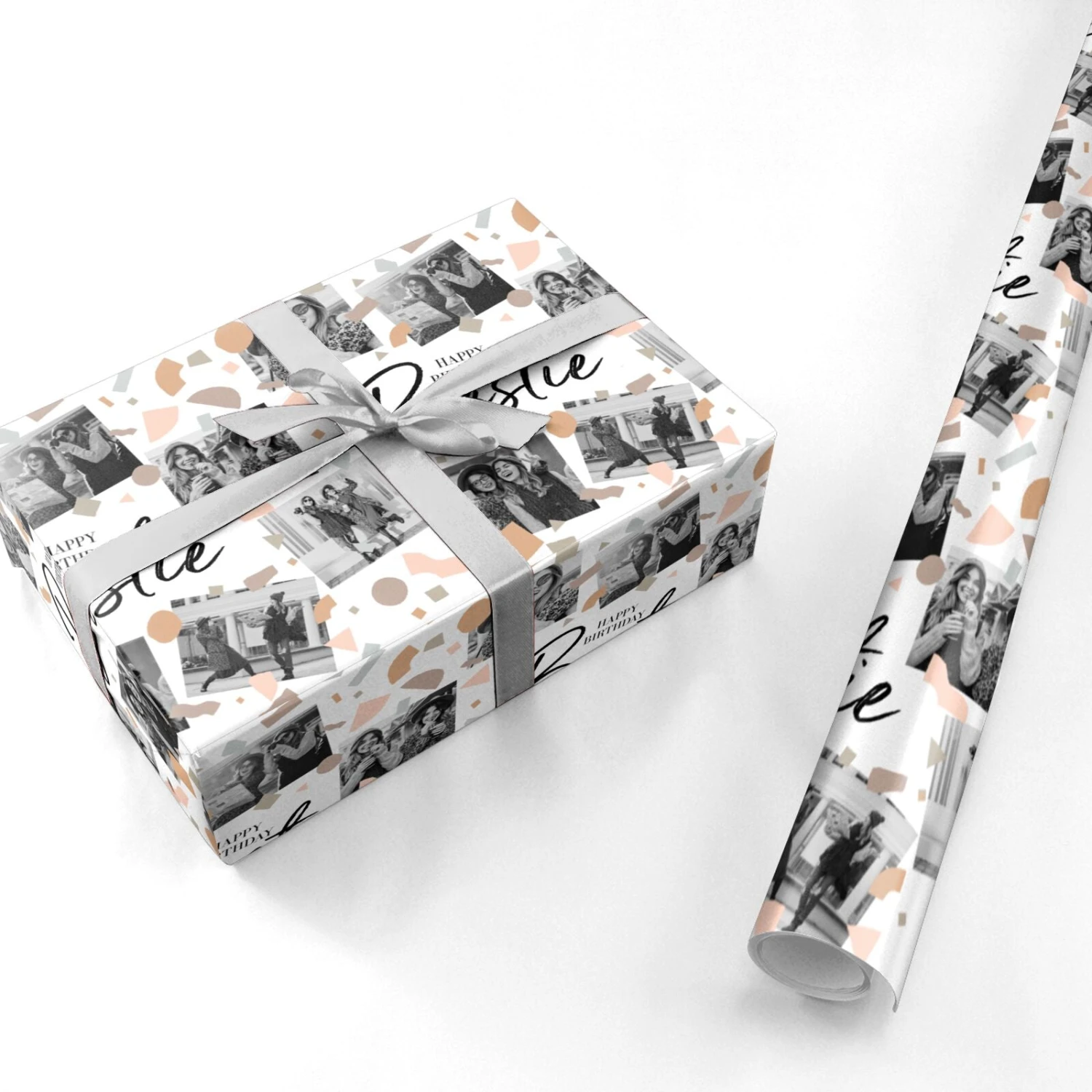 Happy Birthday Bestie Wrapping Paper - Image 3