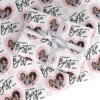 Happy Birthday Bestie Photo Upload Wrapping Paper -Wrap & Case Store Happy Birthday Bestie Photo Upload Custom Wrapping Paper