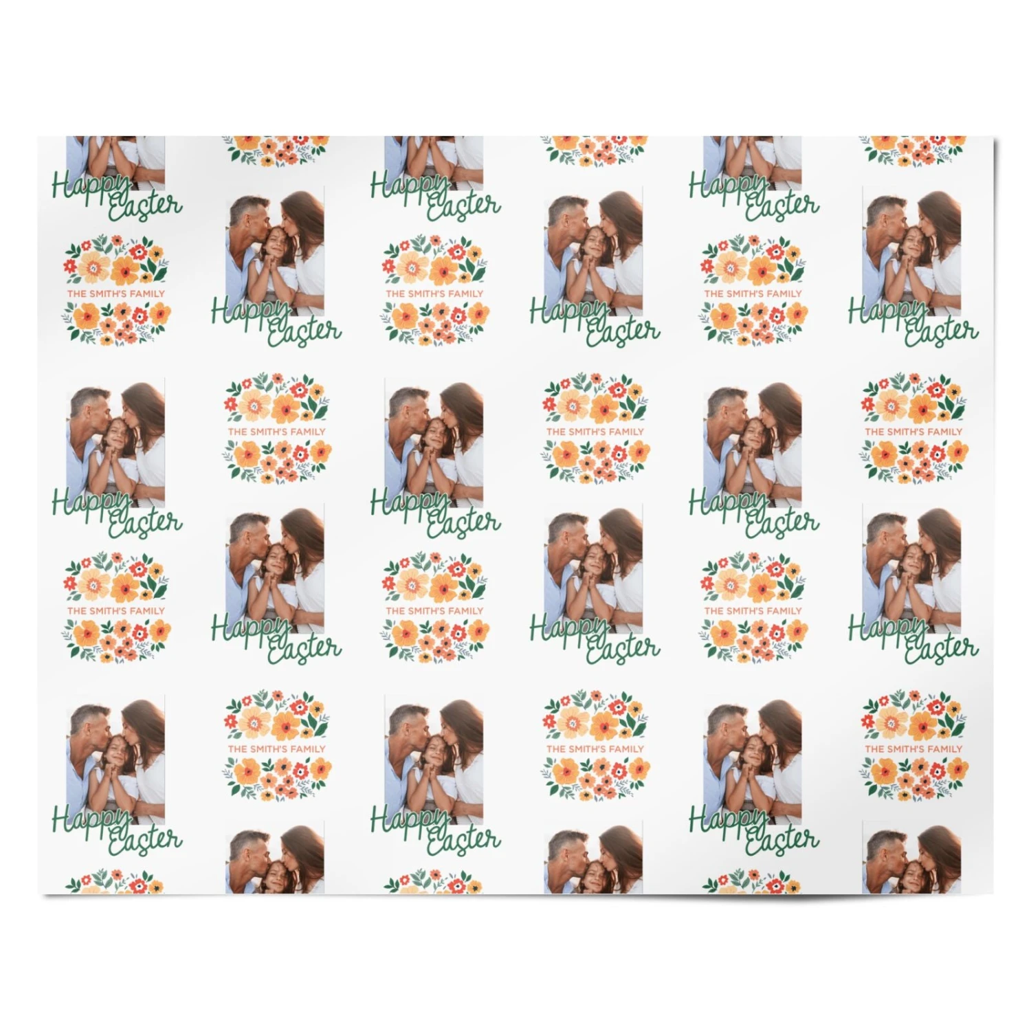Happy Easter Photo Wrapping Paper - Image 4