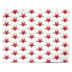 Happy Valentines Day Handsome Wrapping Paper -Wrap & Case Store Happy Valentines Day Handsome Personalised Wrapping Paper Alternative