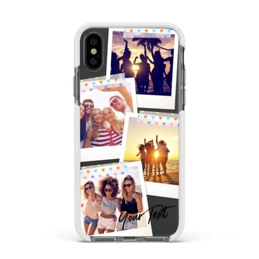 Heart Tape Photo With Text IPhone Case - Image 18