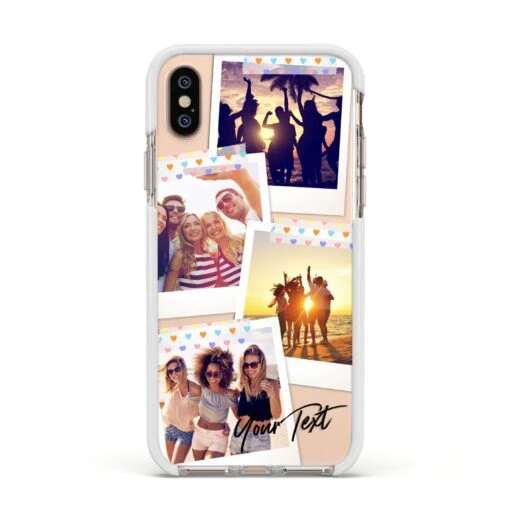 Heart Tape Photo With Text IPhone Case - Image 17