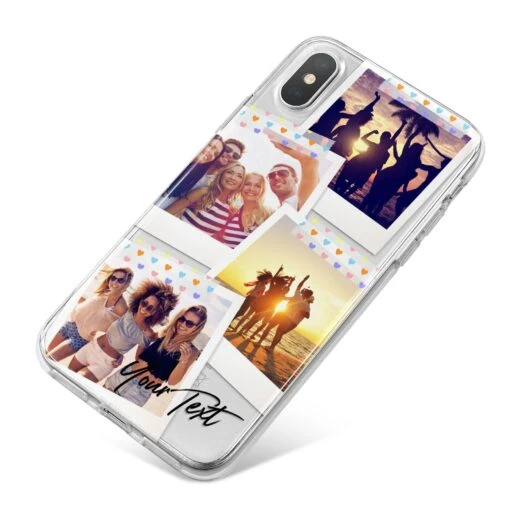 Heart Tape Photo With Text IPhone Case - Image 7