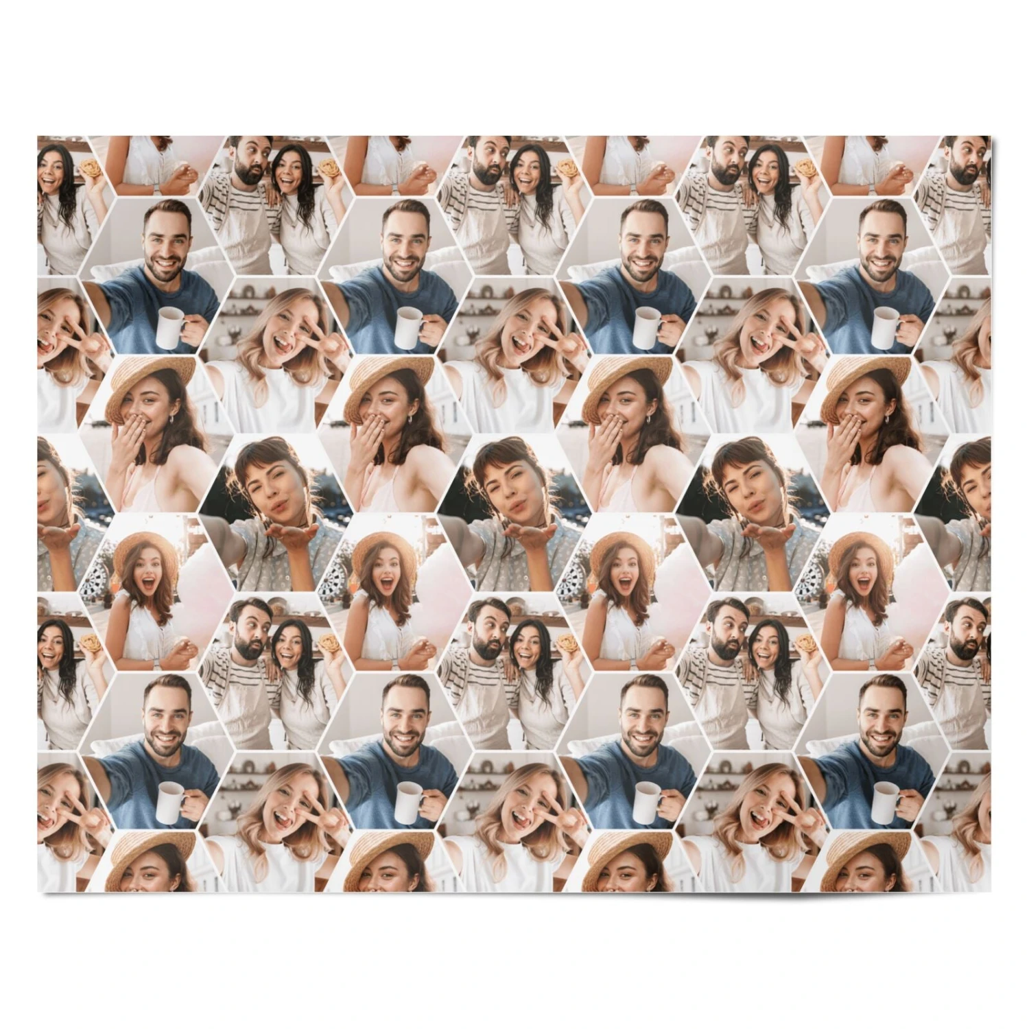 Honeycomb Photo Wrapping Paper - Image 4