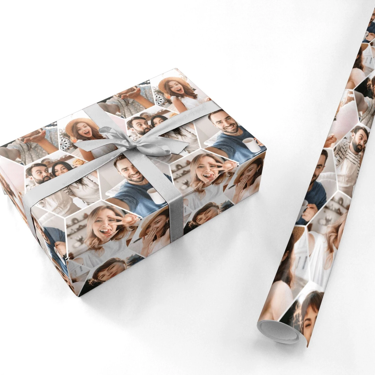 Honeycomb Photo Wrapping Paper - Image 3