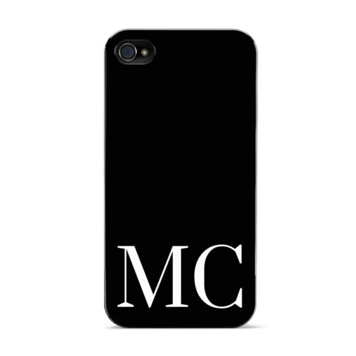Initials Personalised 1 Apple IPhone Case - Image 4