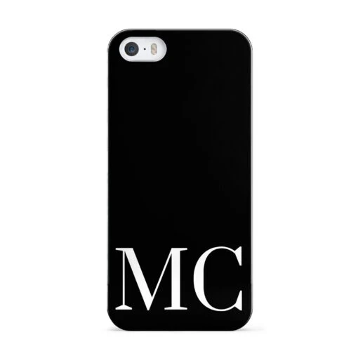 Initials Personalised 1 Apple IPhone Case - Image 3