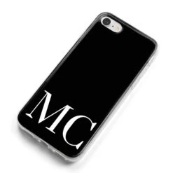 Initials Personalised 1 Apple IPhone Case -Wrap & Case Store Initials Personalised 1 iPhone 8 Bumper Case on Silver iPhone Alternative Image