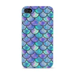 Iridescent Mermaid Scales IPhone Case -Wrap & Case Store Iridescent Mermaid Scales Apple iPhone 4s Case