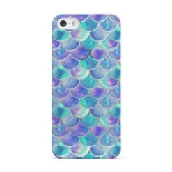 Iridescent Mermaid Scales IPhone Case -Wrap & Case Store Iridescent Mermaid Scales Apple iPhone 5 Case
