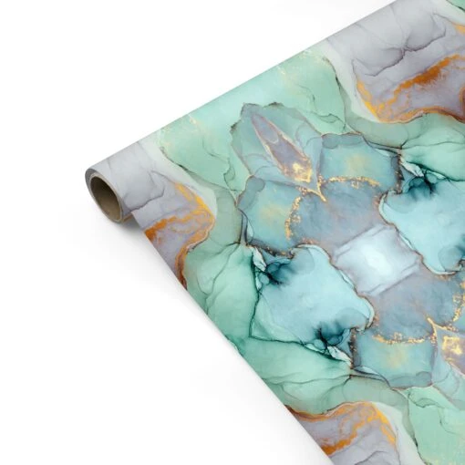 Marble Pattern Wrapping Paper - Image 2