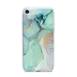 Marble Pattern IPhone Case -Wrap & Case Store Marble Pattern iPhone 7 Bumper Case on Silver iPhone
