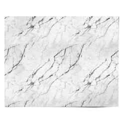 Marble White Wrapping Paper -Wrap & Case Store Marble White Personalised Wrapping Paper Alternative