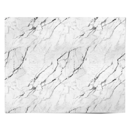 Marble White Wrapping Paper - Image 4