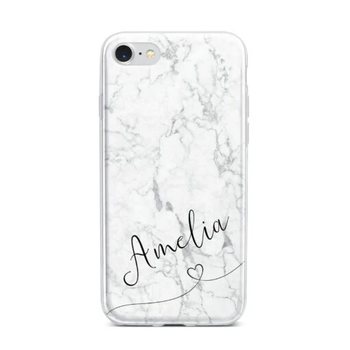 Marble With Custom Name IPhone Case - Image 12