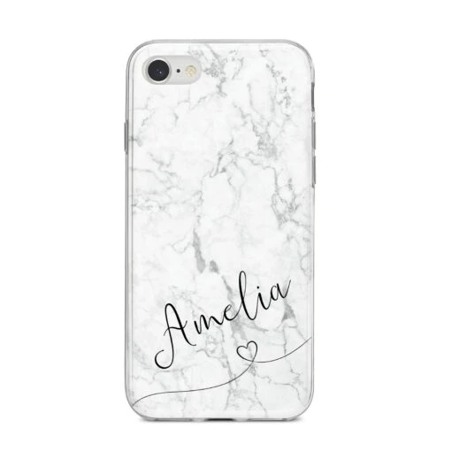 Marble With Custom Name IPhone Case - Image 8