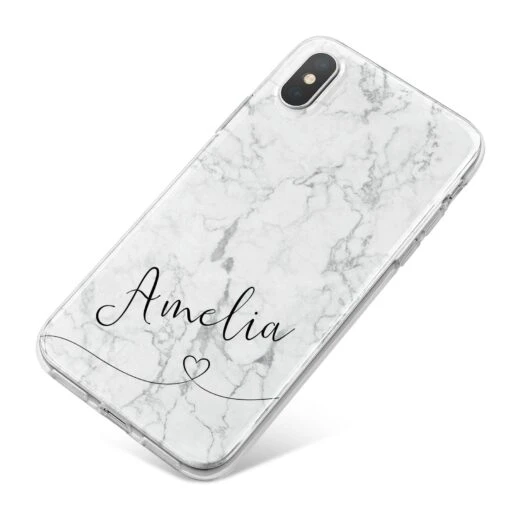 Marble With Custom Name IPhone Case - Image 7