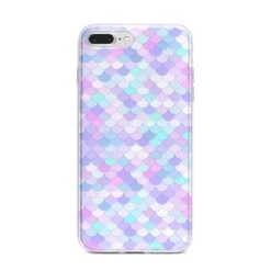 Mermaid IPhone Case -Wrap & Case Store Mermaid iPhone 7 Plus Bumper Case on Silver iPhone