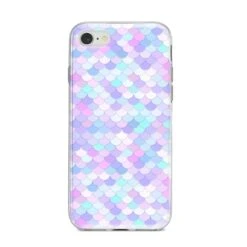 Mermaid IPhone Case -Wrap & Case Store Mermaid iPhone 8 Bumper Case on Silver iPhone