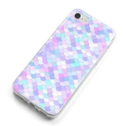 Mermaid IPhone Case -Wrap & Case Store Mermaid iPhone 8 Bumper Case on Silver iPhone Alternative Image