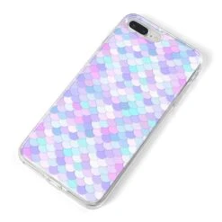 Mermaid IPhone Case -Wrap & Case Store Mermaid iPhone 8 Plus Bumper Case on Silver iPhone Alternative Image