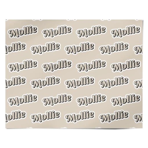 Nude Personalised Wrapping Paper - Image 4