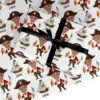 Personalised Boys Photo Face Pirate Birthday Wrapping Paper -Wrap & Case Store Personalised Boys Photo Face Pirate Birthday Custom Wrapping Paper