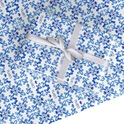 Personalised Capri Tiles Wrapping Paper