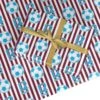 Personalised Claret And Blue Football Wrapping Paper -Wrap & Case Store Personalised Claret and Blue Football Custom Wrapping Paper