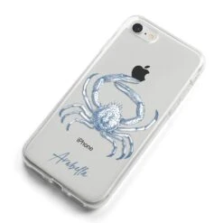 Personalised Crab IPhone Case -Wrap & Case Store Personalised Crab iPhone 8 Bumper Case on Silver iPhone Alternative Image