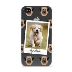 Personalised Dog Photo IPhone Case -Wrap & Case Store Personalised Dog Photo Apple iPhone 4s Case