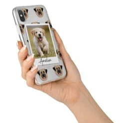 Personalised Dog Photo IPhone Case -Wrap & Case Store Personalised Dog Photo iPhone X Bumper Case on Silver iPhone Alternative Image 2 16a022ed d2b7 4620 84a1 65977e9ac1d5