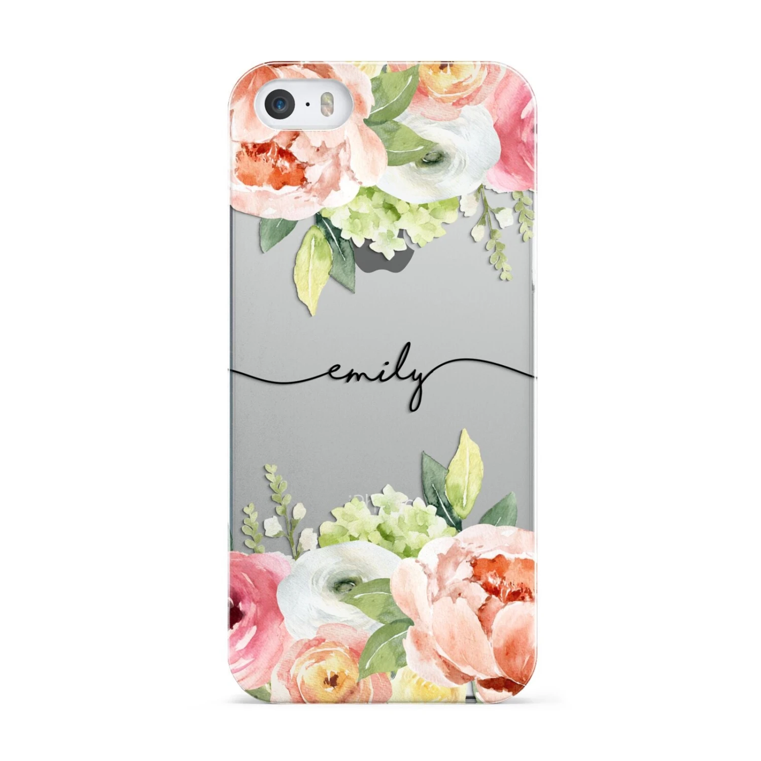 Personalised Flowers IPhone Case - Image 3