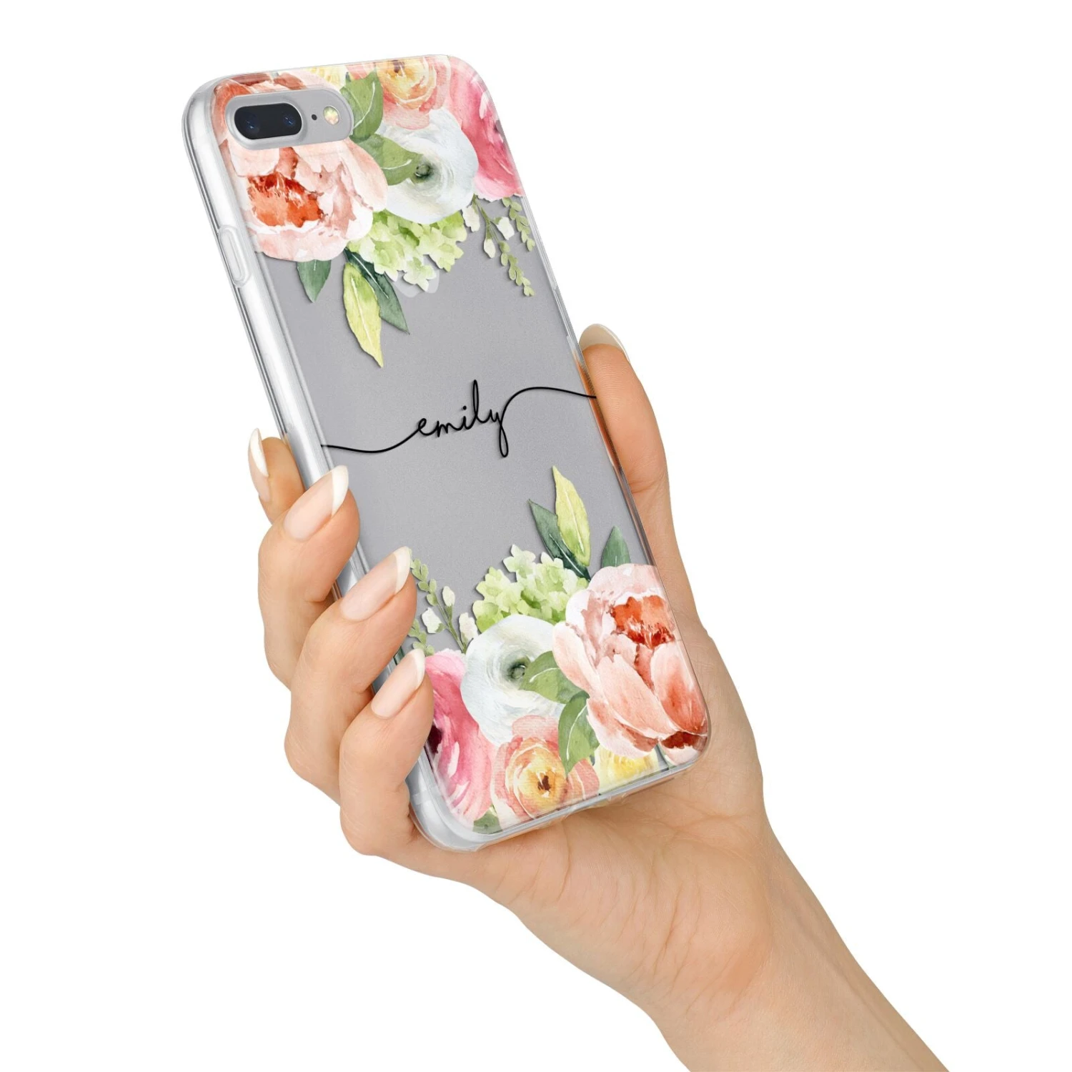 Personalised Flowers IPhone Case - Image 15