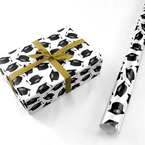 Personalised Graduation Wrapping Paper - Image 3