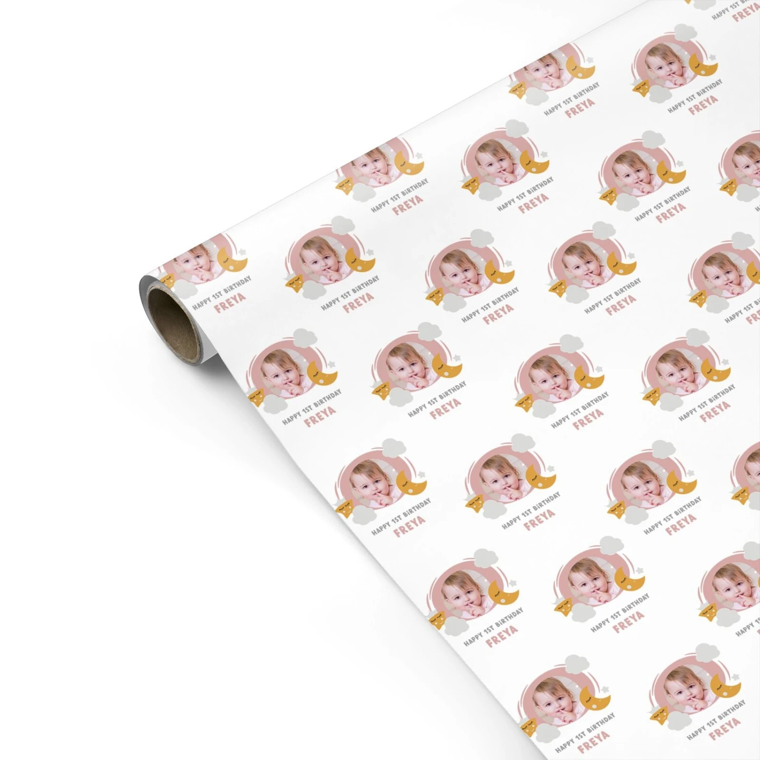 Personalised Happy Birthday Photo Wrapping Paper - Image 2