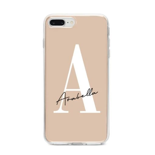 Personalised Nude Colour Initial IPhone Case - Image 10