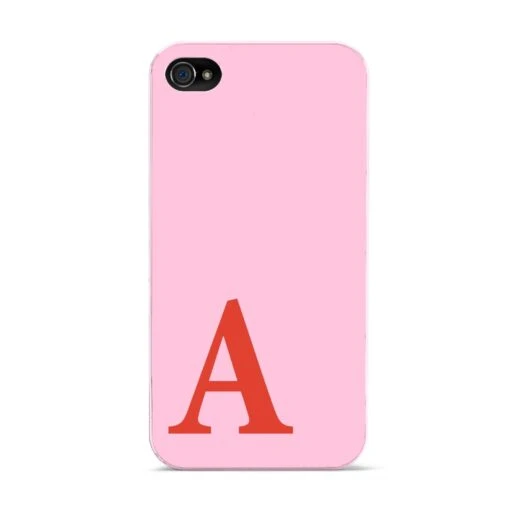 Personalised Pink And Red IPhone Case - Image 4