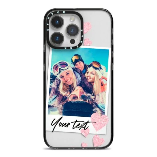 Photo With Text IPhone Case