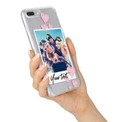 Photo With Text IPhone Case -Wrap & Case Store Photo with Text iPhone 7 Plus Bumper Case on Silver iPhone Alternative Image