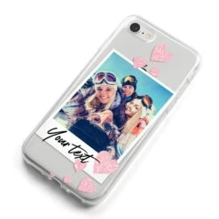 Photo With Text IPhone Case -Wrap & Case Store Photo with Text iPhone 8 Bumper Case on Silver iPhone Alternative Image