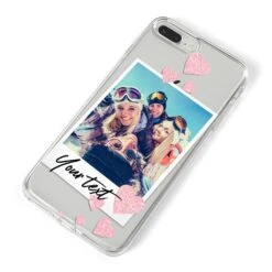 Photo With Text IPhone Case -Wrap & Case Store Photo with Text iPhone 8 Plus Bumper Case on Silver iPhone Alternative Image